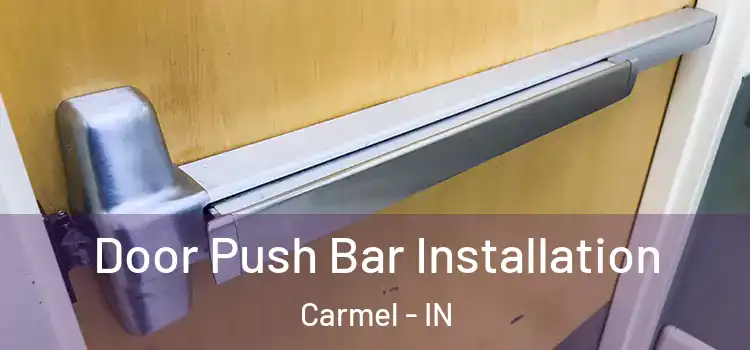  Door Push Bar Installation Carmel - IN