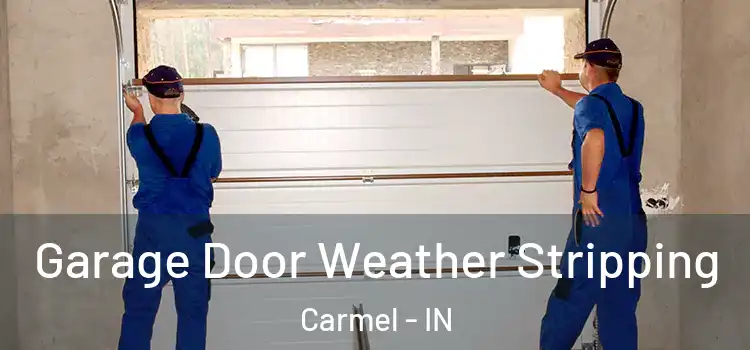  Garage Door Weather Stripping Carmel - IN